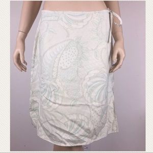 Tommy Bahama 12 Paisley Palace Wrap Tie Skirt NWT